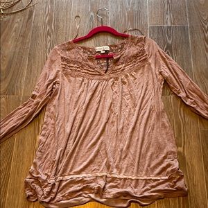 Brand new, long sleeve Knox rose blouse